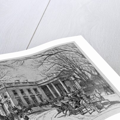 The White House, Wshington, D. C. Photographed by L. E. Walker
