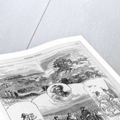 Magazine Illustrations of the End of the Nez Perces War Published in Harper's Weekly by Anonymous