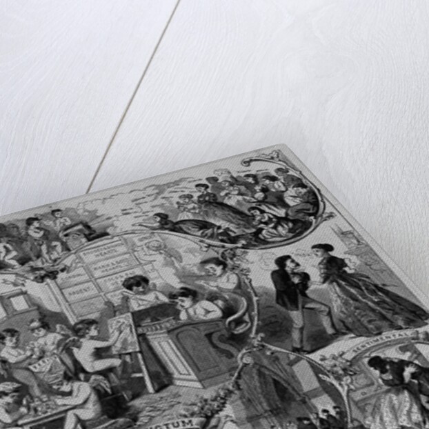 Saint Valentine's Day. February 14, 1867. See next page by Anonymous