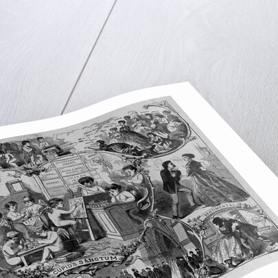 Saint Valentine's Day. February 14, 1867. See next page by Anonymous