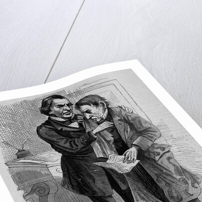 Seward. "Dear Andy, Mr. Motley calls me a degraded old man." Andy. "No matter, Willy; don't cry." by Anonymous