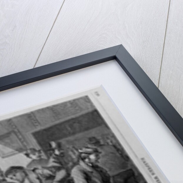 Scene in a New York faro bank - the critical moment; making " the turn." by Anonymous