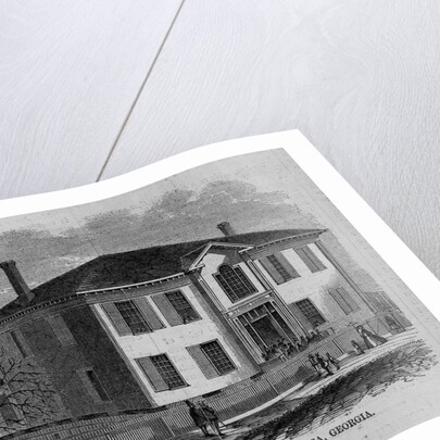 Freedmen's school-house at Atlanta, Georgia by Anonymous