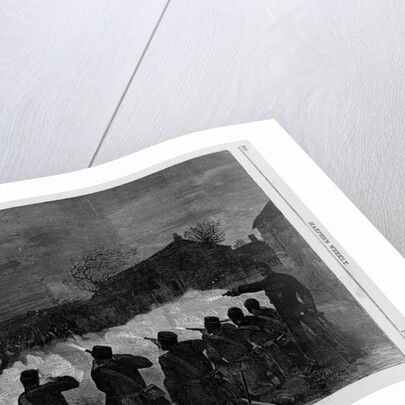 The fenian uprising in Ireland - night attack on the police at Tallaght, March 5, 1867 by Anonymous