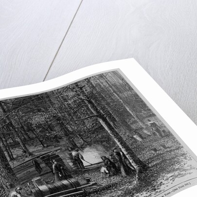 Scene in a sugar bush, Otsego County, New York by A. S. Avery by Anonymous