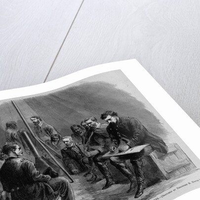 Indian council at Fort Dodge, Kansas, between General Hancock and the Kiowa Chiefs by Anonymous