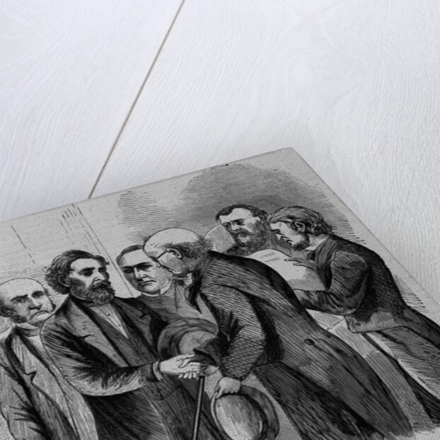 Peace. Meeting of Horace Greeley and Jeff Davis at Richmond by Anonymous