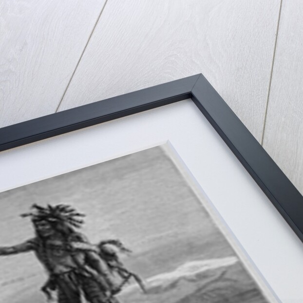 A Chief Forbidding the Passage of a Train Through his Country by Anonymous