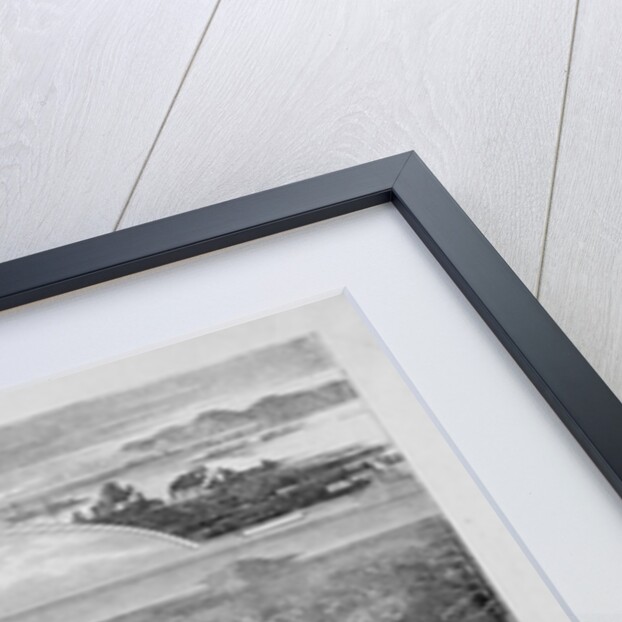 Birds-Eye View of the Suez Canal Magazine Illustration Published in Harper's Weekly by Anonymous