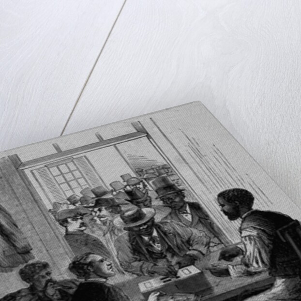 Significant election scene at WAshington, June 8, 1867 by A. W. McCallum