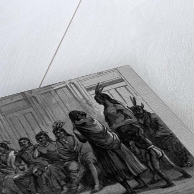 Council on the steamer "Saint John" between the peace commissioners and chiefs of the indian tribes by Anonymous