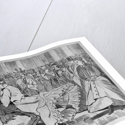 A Parisian Ball - dancing at the casino by Winslow Homer