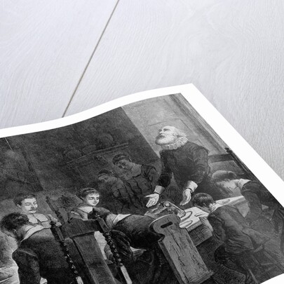 Thanksgiving - A Thanksgiving Dinner Among the Puritans by John Whetton Ehninger