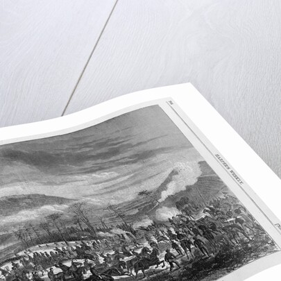 The battle of Lookout Mountain, November 25, 1863 - the scene from Lookout Valley by Theodor