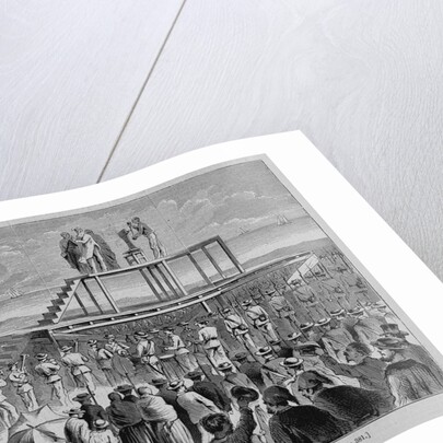 The execution of the Cuban patriot, General Giocouria, at Havana by Anonymous