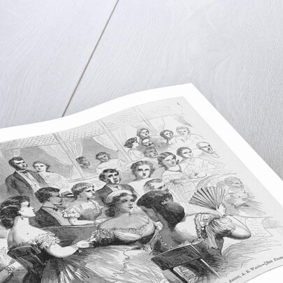 Sunday Amusements in New Orleans - A Creole Night at the French Opera House by Alfred B. Waud