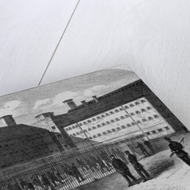 Interior of Mountjoy Prison, Dublin, Ireland, Where the Fenians Are Confined by Anonymous