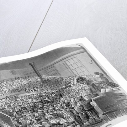Infant Class at the Five Points Mission, New York City. Receiving Lunch by Anonymous