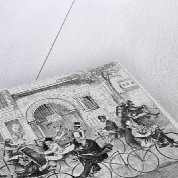 The Velocipede Mania - What it May Come To! by Anonymous
