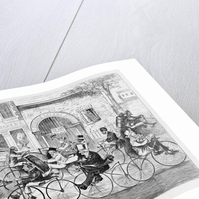 The Velocipede Mania - What it May Come To! by Anonymous