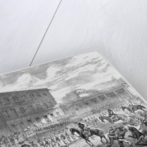 Execution by Garroting of Leon and Medina at Havana, April 8, 1869 by Anonymous