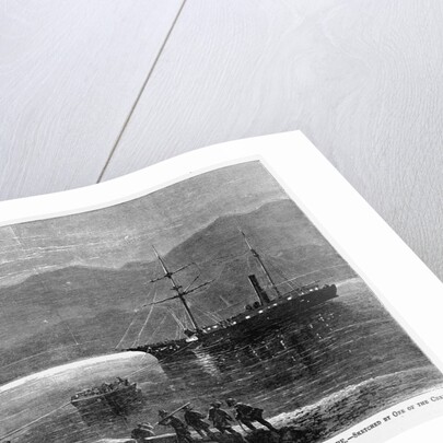Landing of Men and War Material for the Cubans From the Steamer "Perrit" in the Bay of Nipe by Anonymous