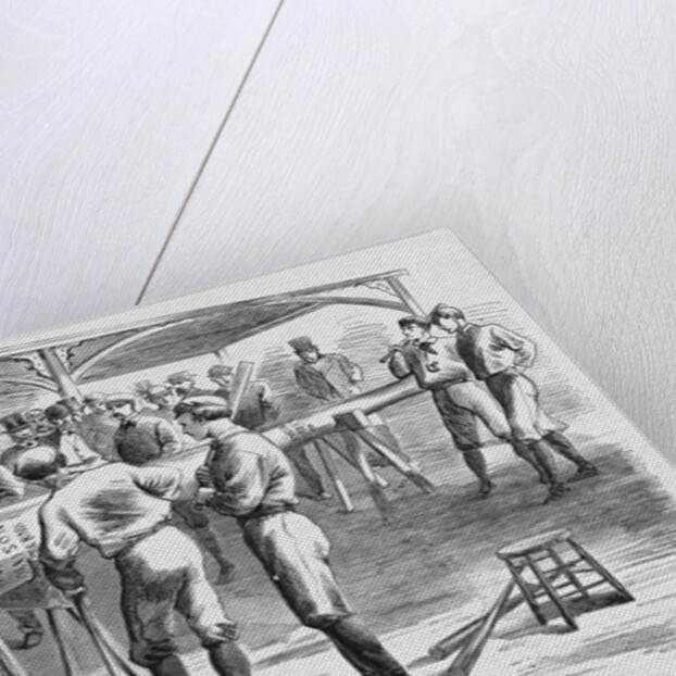 Presentation of a Champion Bat to the "Red Stocking" Base-Ball Club, Cincinnati, Ohio, On its Return by Anonymous