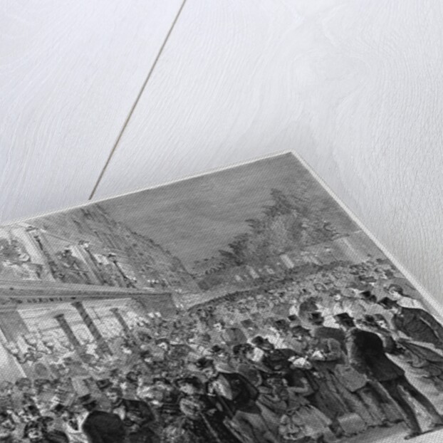 A Summer Evening on the Boulevards of Paris by Anonymous