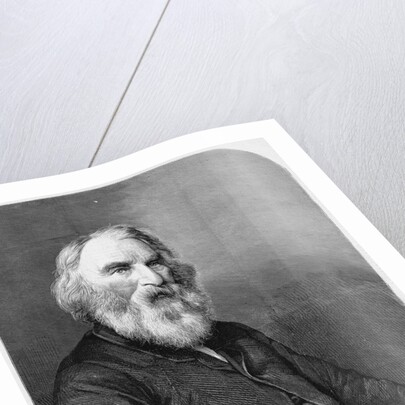Henry Wadsworth Longfellow Magazine Illustration Published in Harper's Weekly by Anonymous