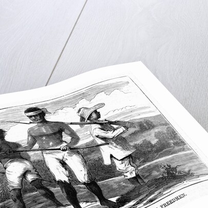 The War in Cuba - Insurgent Picket of Freedmen by Anonymous