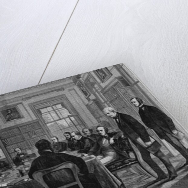 The British Cabinet in session by Anonymous