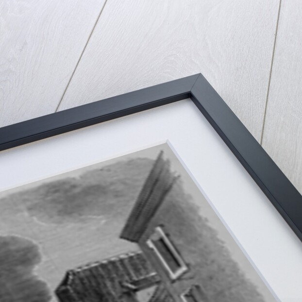 Uhlans burning a french village by Anonymous