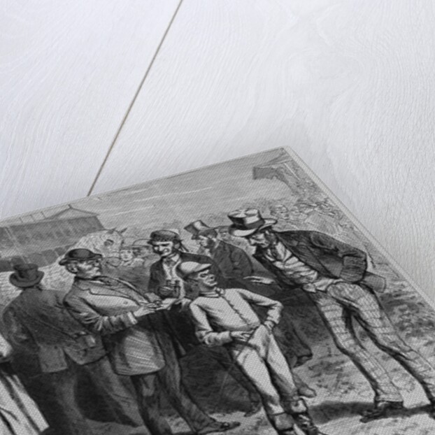 Betting on the favorite by W. L. Sheppard, from a sketch by W. B. Myers by Anonymous