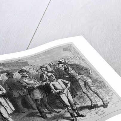 Betting on the favorite by W. L. Sheppard, from a sketch by W. B. Myers by Anonymous