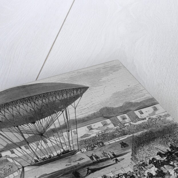 A New Balloon - Departure From Paris on the Trial Trip by Anonymous