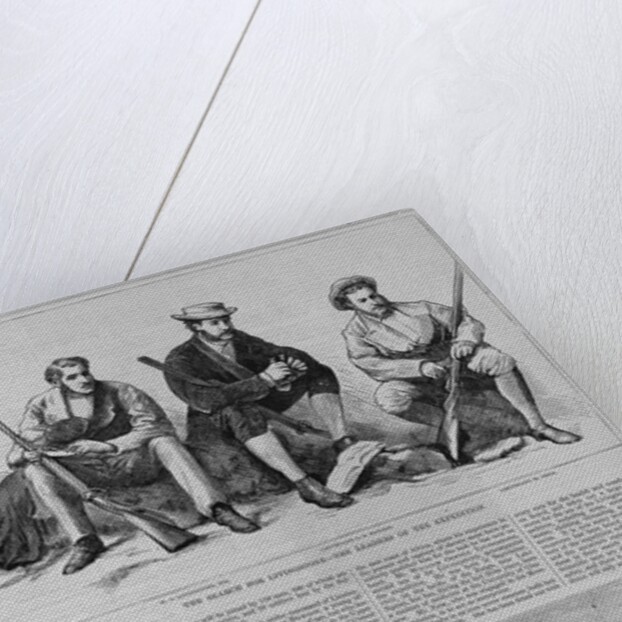 The Search For Livingstone - The Leaders of the Expedition.; The "Abydos" Leaving the London Docks by Anonymous