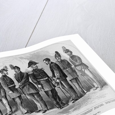 New Uniform of the United States Army. From Patterns Furnished By Messrs, Schuyler, Hartly, and Gra by Anonymous