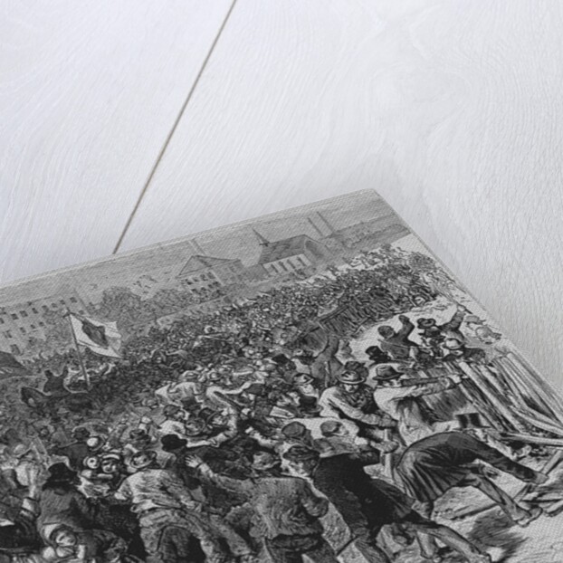 The Belfast Riots - Orangemen Attacking the Procession by Anonymous