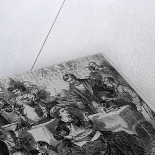 Christmas in the south - egg-nog party by W. L. Sheppard