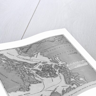 Map of the Boundary Between British and American Territory on the Pacific Coast, Settled by the Deci by Anonymous