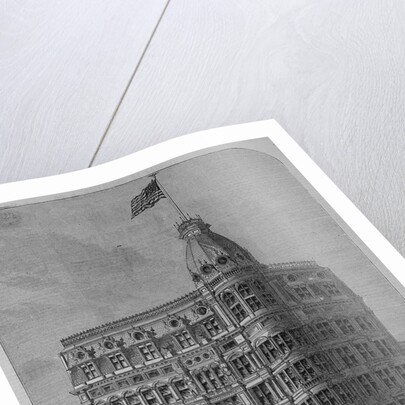 Building of the Domestic Sewing-Machine Company, Corner of Broadway and Fourteenth Street by Anonymous
