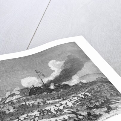Fort Saunders Assaulted by a Portion of Longstreet's Corps by Anonymous