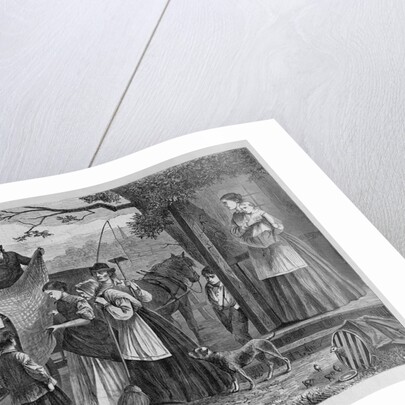 The peddler's wagon by C. G. Bush