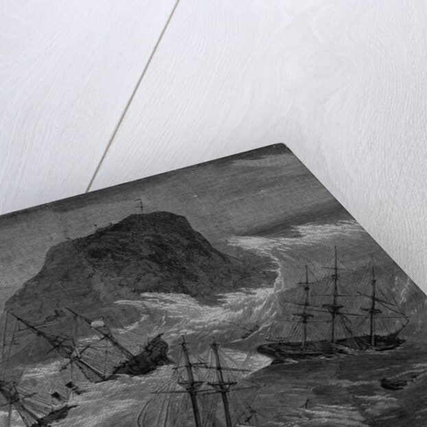 Earthquake in Peru - submersion of Arica by Anonymous