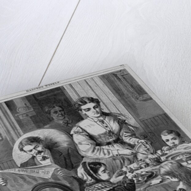 The first thanksgiving dinner by W. S. L. Jewett