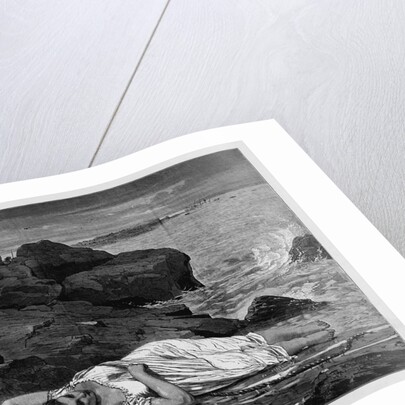 The Wreck of the Atlantic - Cast Up by the Sea by Winslow Homer