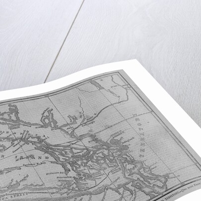 Map of Vancouver Island and Washington Territory, Showing San Juan Island and the Disputed Territory by Anonymous