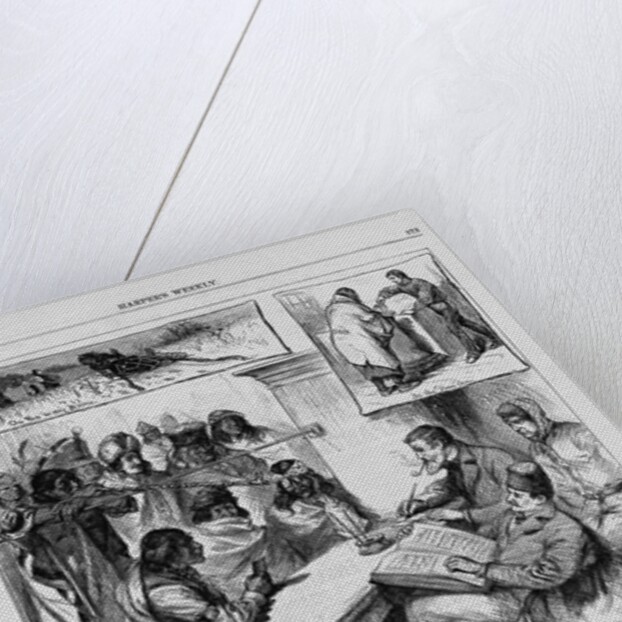 Issuing Rations at the Sisseton Indian Agency, Dakota by Anonymous