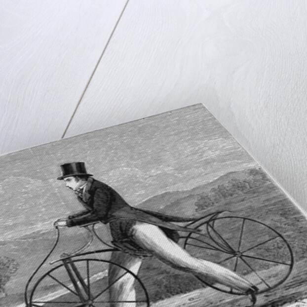 A Velocipede of Fifty Years Ago by Anonymous