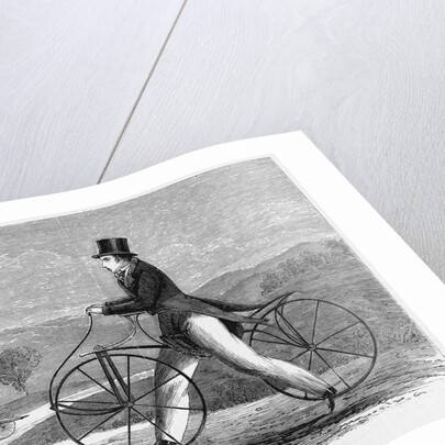 A Velocipede of Fifty Years Ago by Anonymous
